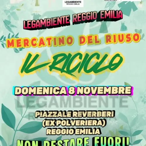 MERCATINO DEL RIUSO - 8 NOVEMBRE 2026